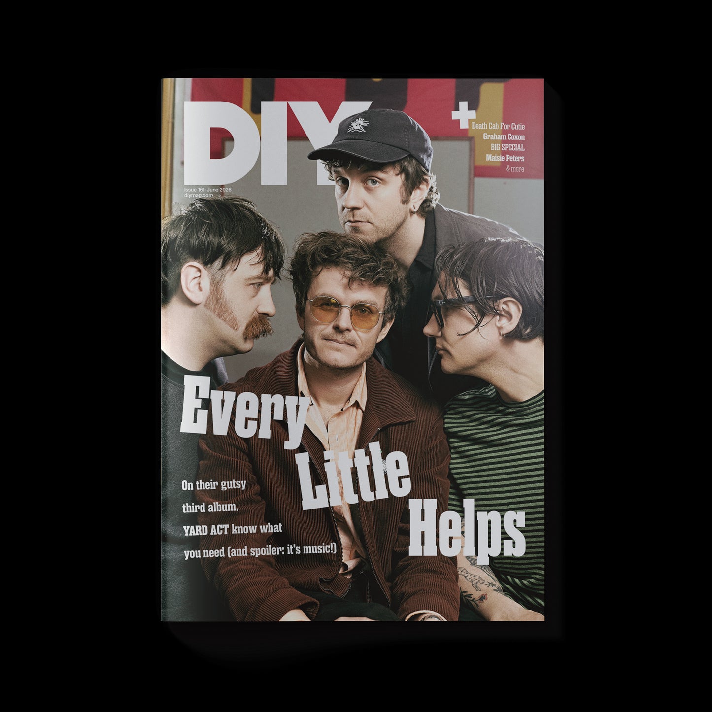 June 2026 issue of DIY Magazine with Yard Act